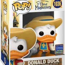 Funko Convention Exclusives WonderCon/SDCC/NYCC 2021 - Disney The Three Musketeers Mickey, Goofy, & Donald Exclusive POP! Vinyl Figure Set