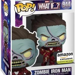 Funko Marvel What If? - Zombie Iron Man (Glow-In-The-Dark) Exclusive Pop! Vinyl Figure