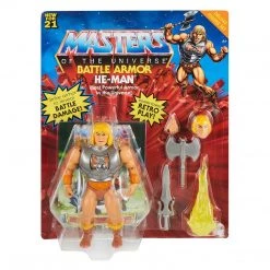 Mattel Masters Of The Universe Origins - Battle Armor He-Man Deluxe Figure