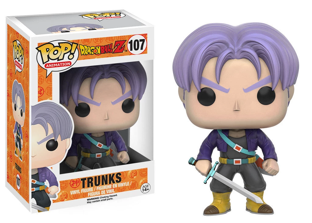 Funko Funko Items Dragonball Z Trunks Pop! Vinyl Figure 1 Funko Funko Items Dragonball Z Trunks Pop! Vinyl Figure