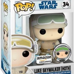 Funko Star Wars - Luke Skywalker (Hoth) With Star Wars ATG Pin Exclusive Pop! Vinyl Figure