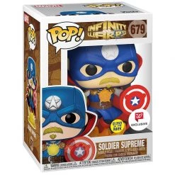 Funko Funko Items Marvel Infinity Warps - Soldier Supreme Glow-In-The-Dark Exclusive Pop! Vinyl Figure