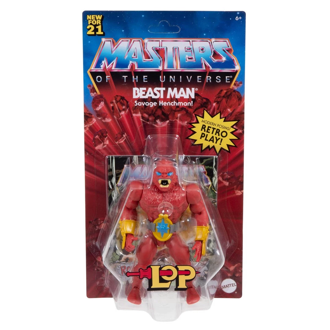 Mattel Masters Of The Universe Origins Series 6 - Beast Man (LoP) 1 Mattel Masters Of The Universe Origins Series 6 - Beast Man (LoP)