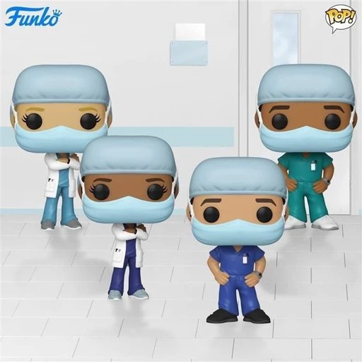 Funko Bundles - Frontline Heroes Set Of 4 Pop Vinyl Figures 1 Funko Bundles - Frontline Heroes Set Of 4 Pop Vinyl Figures