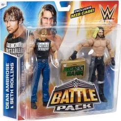 Mattel WWE Battle Pack - Seth Rollins And Dean Ambrose (MITB) New Arrivals