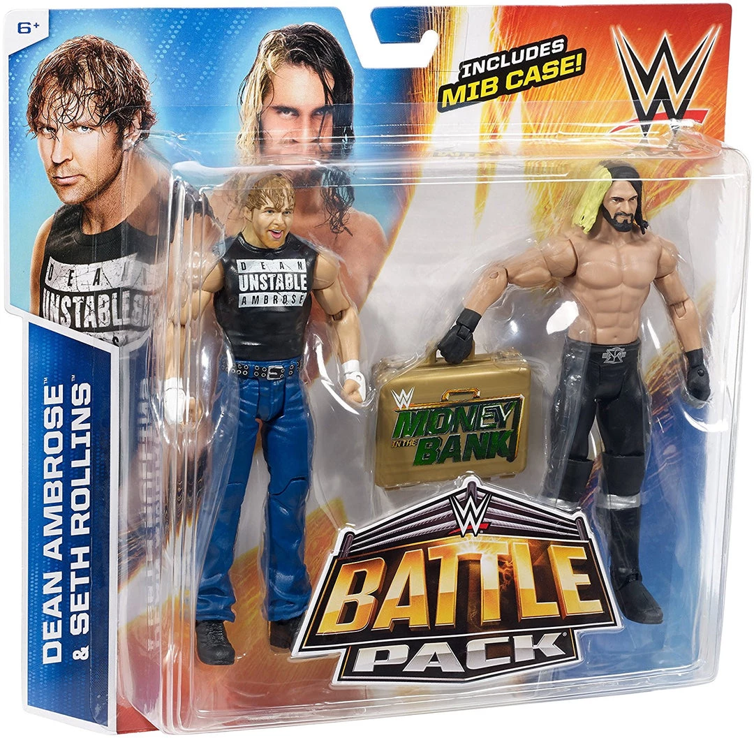 Mattel WWE Battle Pack - Seth Rollins And Dean Ambrose (MITB) New Arrivals 1 Mattel WWE Battle Pack - Seth Rollins And Dean Ambrose (MITB) New Arrivals