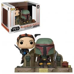 Funko Star Wars: The Mandalorian - Boba Fett And Fennec Shand Pop! Moment Funko Items