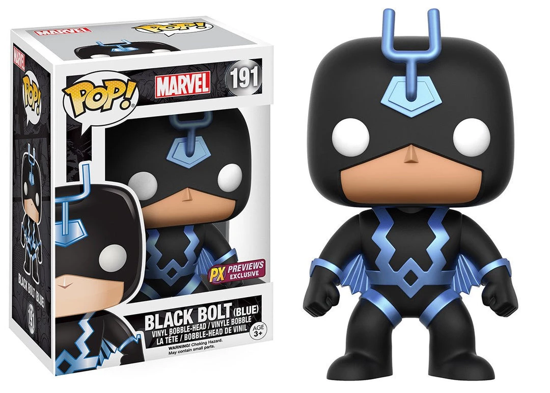 Funko Funko Items Marvel (Inhumans) - Black Bolt (Blue Costume) Exclusive Pop! Vinyl Figure 1 Funko Funko Items Marvel (Inhumans) - Black Bolt (Blue Costume) Exclusive Pop! Vinyl Figure