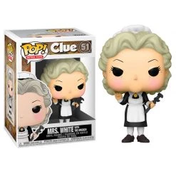 Funko Funko Items POP Retro Toys - CLUE Mrs. White (/w The Knife) Pop! Vinyl Figure