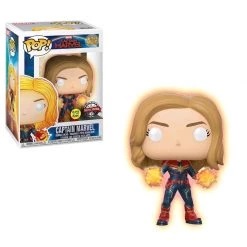 Funko Captain Marvel - Captain Marvel (Glow In The Dark) Exclusive Pop! Vinyl Figure