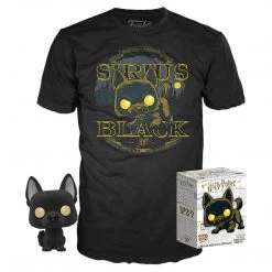 Funko POP Tees - Harry Potter Flocked Sirius Black As Dog /w Tee Exclusive Funko Items