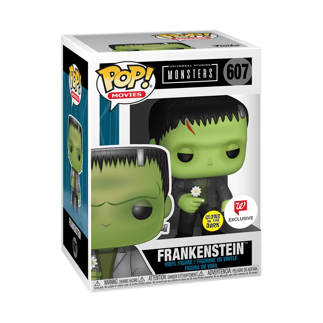 Funko Monsters - Frankenstien With Flowers Glow-In-The-Dark Exclusive Pop! Vinyl Figure