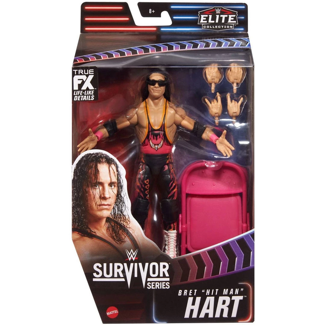 Mattel WWE Survivor Series 2021 Elite Series - Bret "The Hitman" Hart 1 Mattel WWE Survivor Series 2021 Elite Series - Bret "The Hitman" Hart