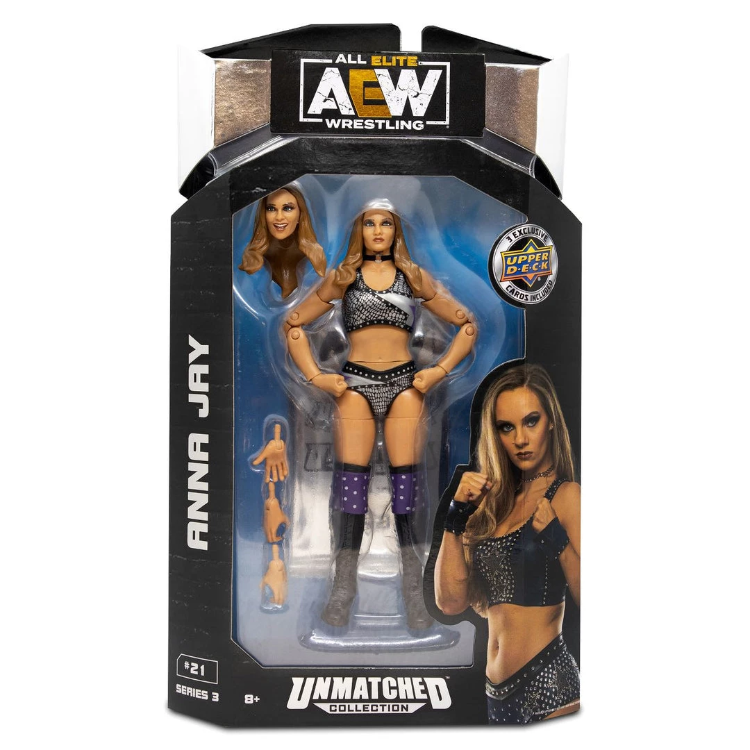 Jazwares AEW Unmatched Series 3 - Anna Jay New Arrivals 1 Jazwares AEW Unmatched Series 3 - Anna Jay New Arrivals