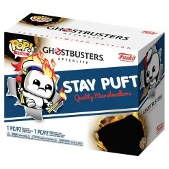 Funko Ghostbusters: Afterlife - Mini-Puft (On Fire) Glow-In-The-Dark Pop! Vinyl Figure And Tee Funko Items