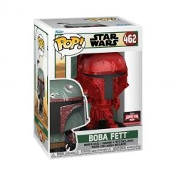 Funko Star Wars: The Book Of Boba Fett - Boba Fett (Red Chrome) Exclusive POP! Vinyl Figure