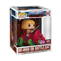 Funko Funko Items Masters Of The Universe - He-Man On Battle Cat (Flocked) Exclusive POP! Vinyl Ride