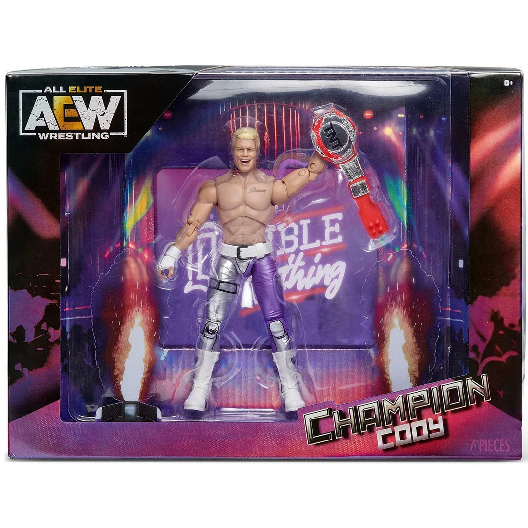 Jazwares New Arrivals AEW Unrivaled Exclusive Series - TNT Champion Cody Rhodes 1 Jazwares New Arrivals AEW Unrivaled Exclusive Series - TNT Champion Cody Rhodes