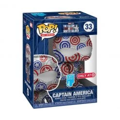 Funko Items Funko POP! Art Series: Marvel Patriotic Age - Captain America (Falcon And The Winter Soldier) Exclusive Pop! Vinyl Figure