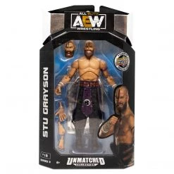 Jazwares AEW Unmatched Series 3 - Stu Grayson New Arrivals