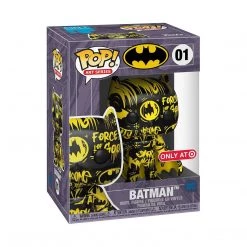 Funko POP! Art Series: DC - Batman (Black And Yellow) Exclusive Pop! Vinyl Figure