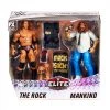 Mattel WWE Elite 2-Pack Series - The Rock And Mankind