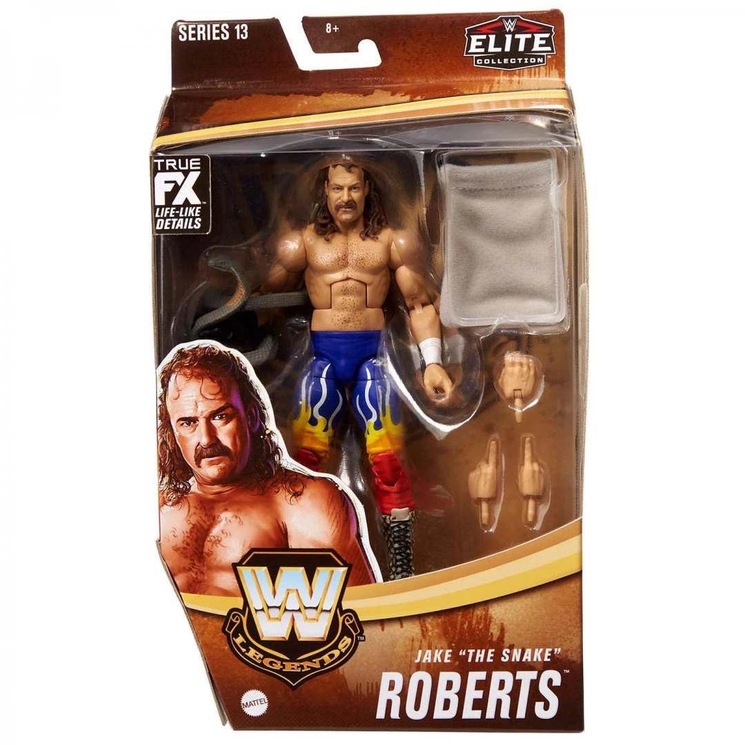 Mattel WWE Elite Legends Series 13 - Jake "The Snake" Roberts New Arrivals 1 Mattel WWE Elite Legends Series 13 - Jake "The Snake" Roberts New Arrivals