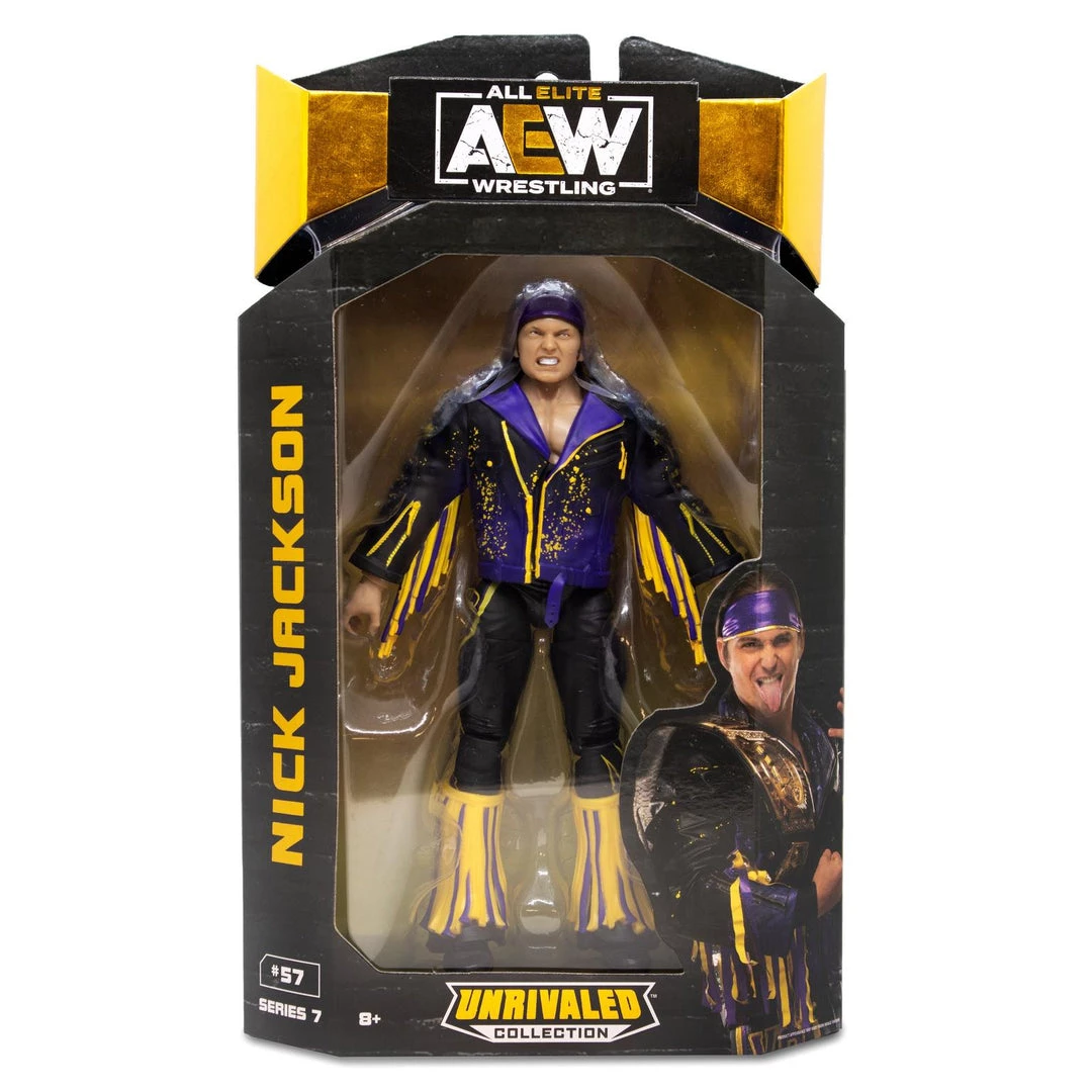 Jazwares New Arrivals AEW Unrivaled Series 7 - Nick Jackson 1 Jazwares New Arrivals AEW Unrivaled Series 7 - Nick Jackson