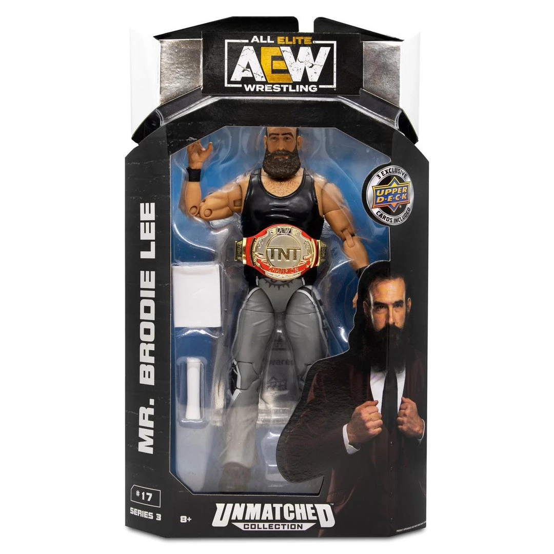 Jazwares AEW Unmatched Series 3 - Mr. Brodie Lee New Arrivals 1 Jazwares AEW Unmatched Series 3 - Mr. Brodie Lee New Arrivals