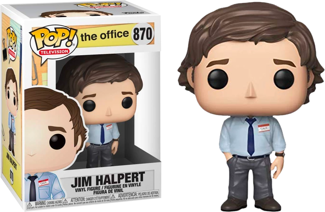 Funko Funko Items The Office - Jim Halpert Pop! Vinyl Figure 1 Funko Funko Items The Office - Jim Halpert Pop! Vinyl Figure