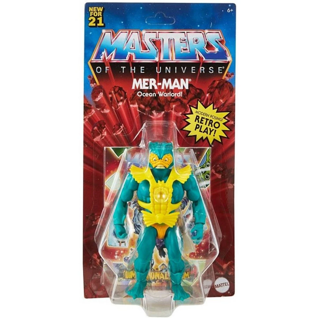 Mattel Masters Of The Universe Origins Series 3 - Mer-Man 1 Mattel Masters Of The Universe Origins Series 3 - Mer-Man