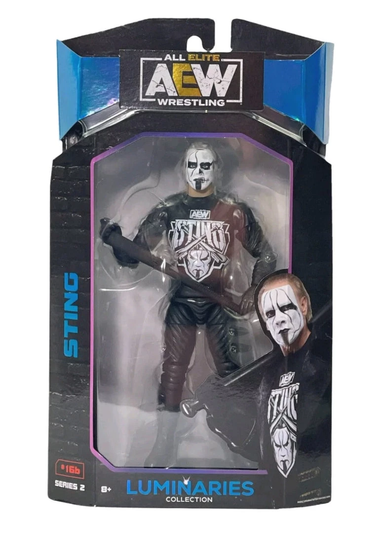 Jazwares New Arrivals AEW Unmatched Series 2 - Sting (Exclusive Darby Paint Version) 1 Jazwares New Arrivals AEW Unmatched Series 2 - Sting (Exclusive Darby Paint Version)
