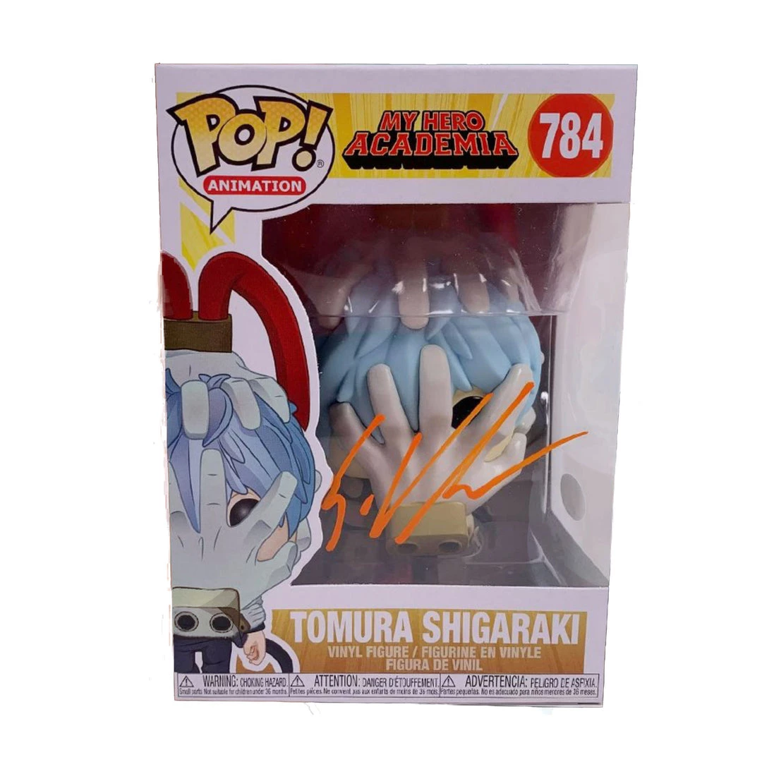 Funko My Hero Academia - Tomura Shigaraki Autographed Pop! Vinyl Figure Autographed Items 1 Funko My Hero Academia - Tomura Shigaraki Autographed Pop! Vinyl Figure Autographed Items