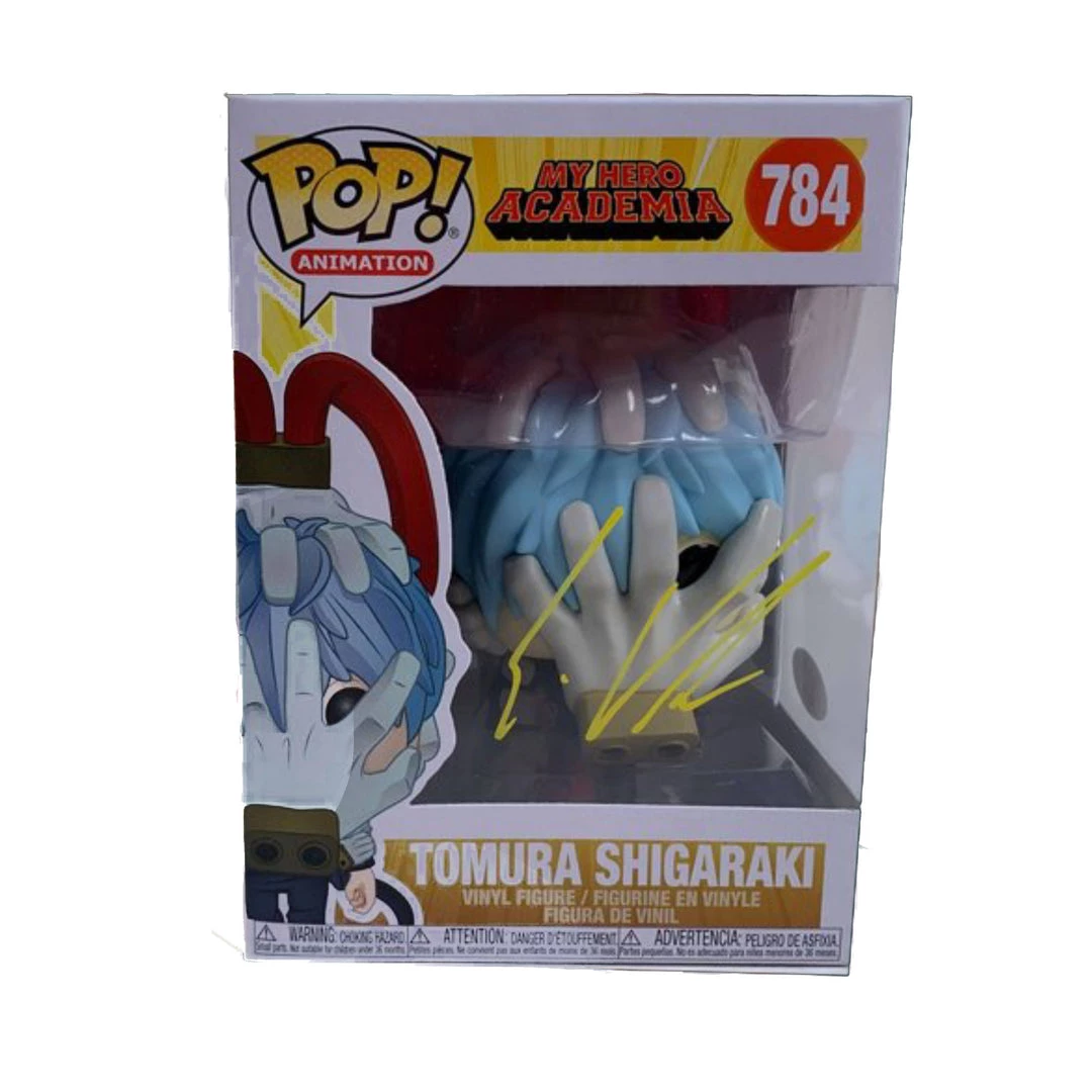 Funko My Hero Academia - Tomura Shigaraki Autographed Pop! Vinyl Figure Autographed Items 2 Funko My Hero Academia - Tomura Shigaraki Autographed Pop! Vinyl Figure Autographed Items