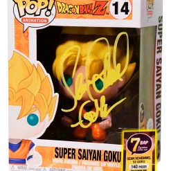 Funko Dragonball Z - Super Saiyan Goku Autographed Pop! Vinyl Figure Autographed Items