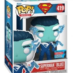 Funko Convention Exclusives NYCC 2021 - DC Superman (Blue) Exclusive Pop! Vinyl Figure