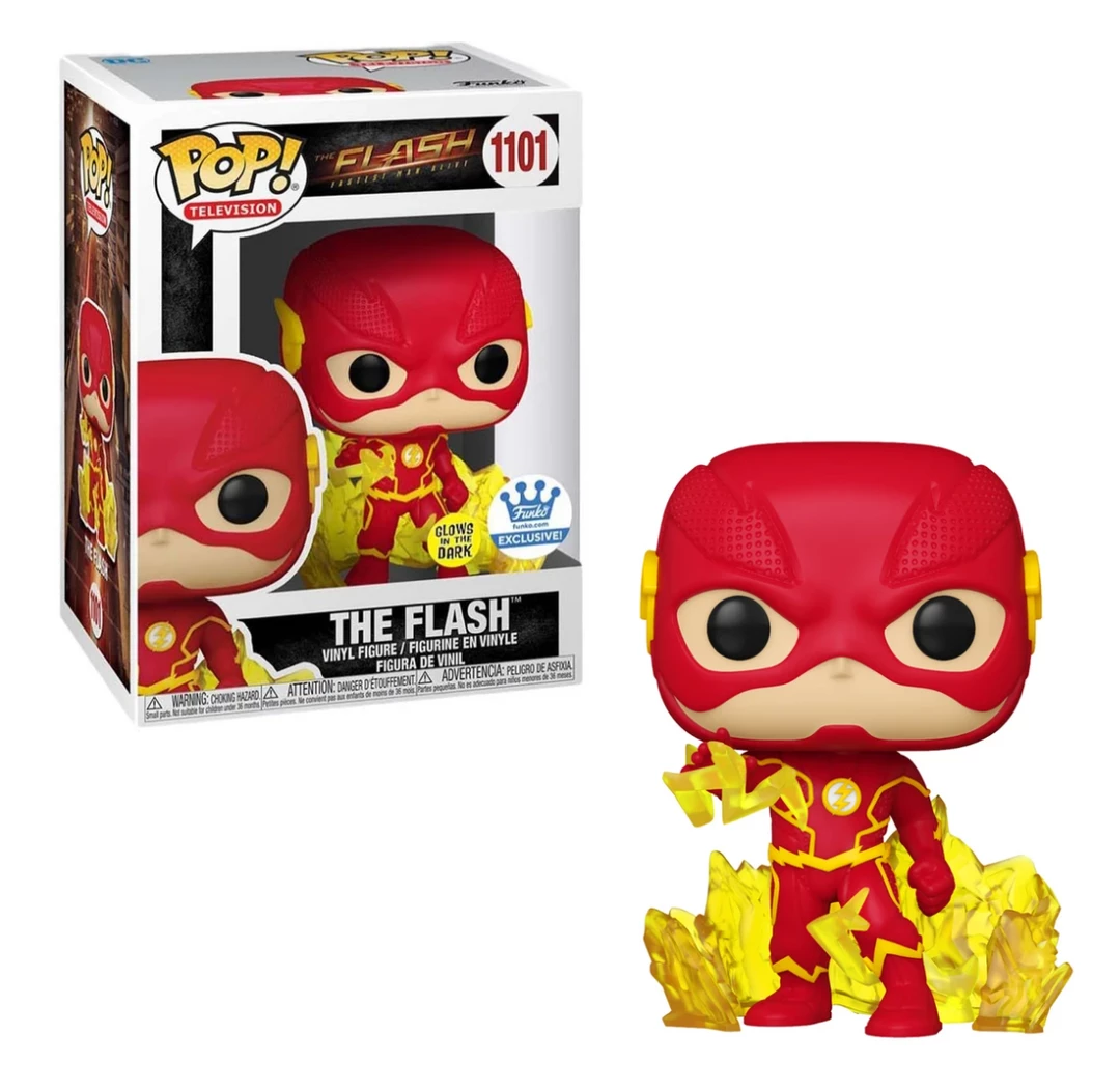 Funko Funko Items The Flash - The Flash (Speed Force) Glow-In-The-Dark Exclusive POP! Vinyl Figure