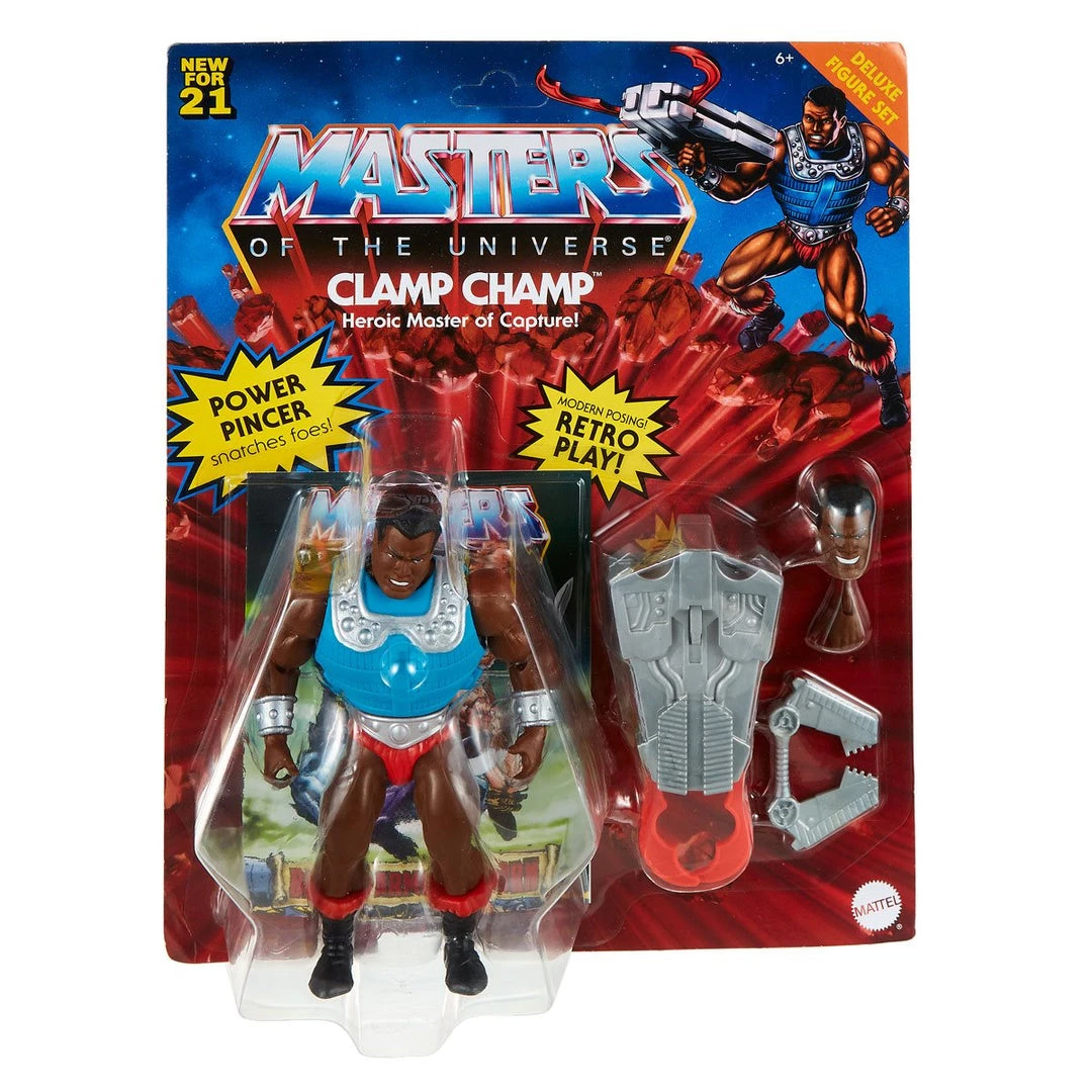 Mattel Masters Of The Universe Origins - Clamp Champ Deluxe Figure 1 Mattel Masters Of The Universe Origins - Clamp Champ Deluxe Figure