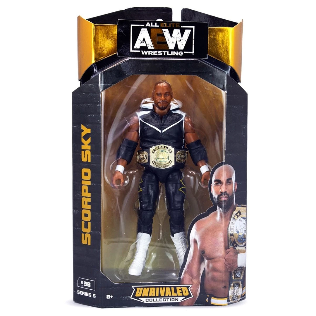 Jazwares New Arrivals AEW Unrivaled Series 5 - Scorpio Sky 1 Jazwares New Arrivals AEW Unrivaled Series 5 - Scorpio Sky
