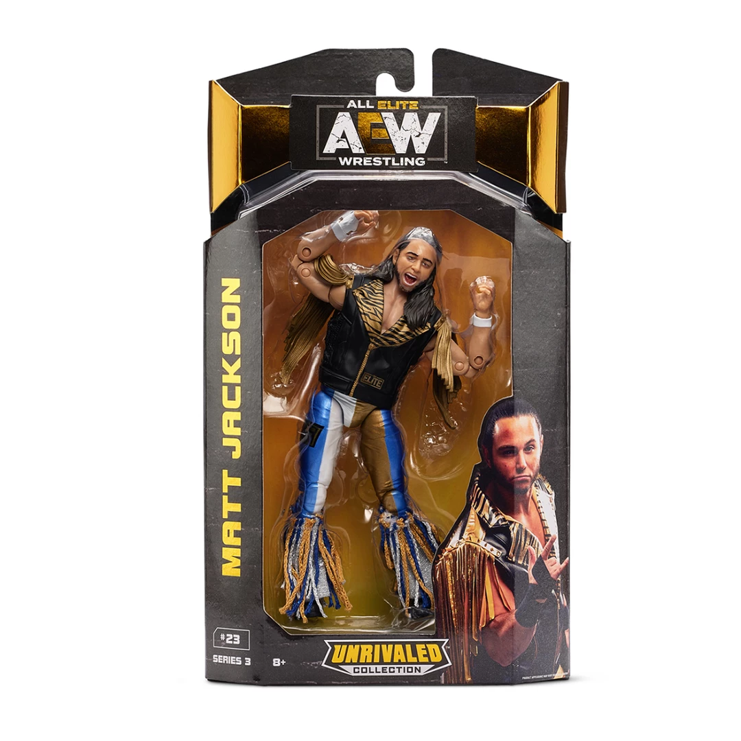 Jazwares AEW Unrivaled Series 3 - Matt Jackson New Arrivals 1 Jazwares AEW Unrivaled Series 3 - Matt Jackson New Arrivals