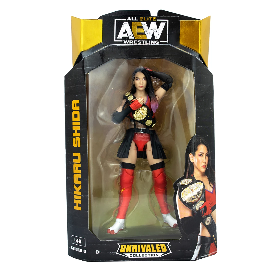 Jazwares New Arrivals AEW Unrivaled Series 6 - Hikaru Shida 1 Jazwares New Arrivals AEW Unrivaled Series 6 - Hikaru Shida