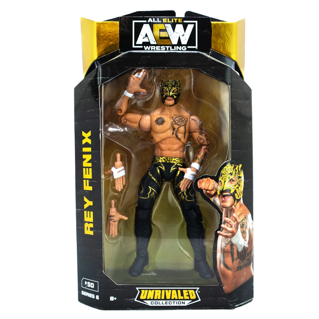 Jazwares AEW Unrivaled Series 6 - Rey Fenix New Arrivals 1 Jazwares AEW Unrivaled Series 6 - Rey Fenix New Arrivals