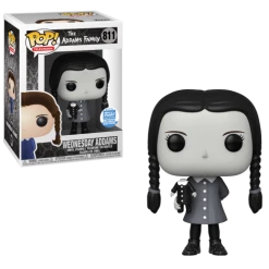 Funko The Addams Family - Wednesday Addams (B&W) Exclusive Pop! Vinyl Figure