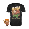 Funko POP Tees - Masters Of The Universe He-Man Glow-In-The-Dark Pop With Tee Exclusive