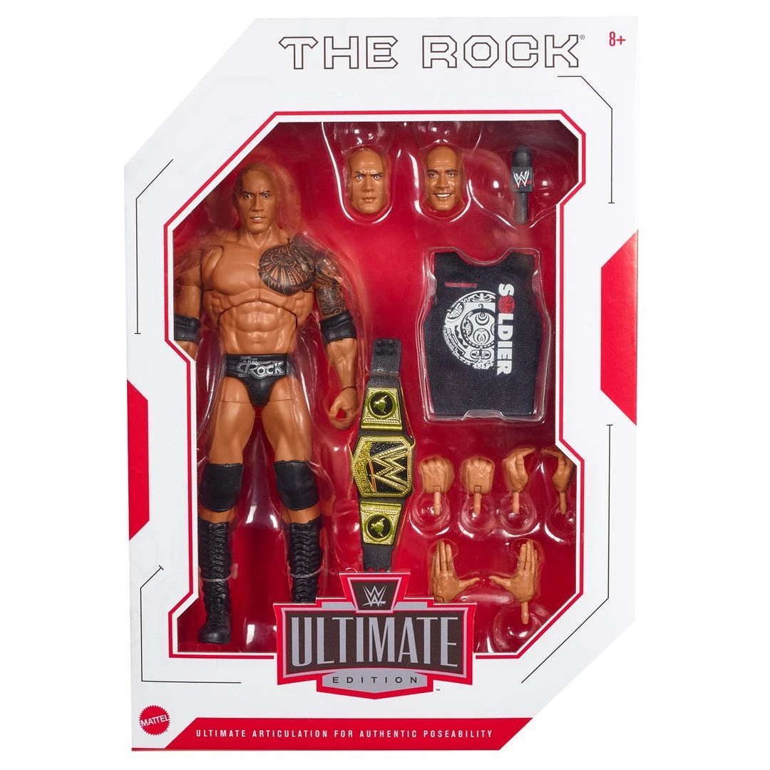 Mattel WWE Ultimate Edition Series 10 - The Rock New Arrivals 1 Mattel WWE Ultimate Edition Series 10 - The Rock New Arrivals