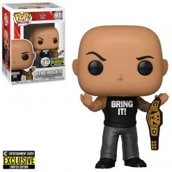 Funko Funko Items WWE - The Rock /w Championship Belt Exclusive Pop! Vinyl Figure