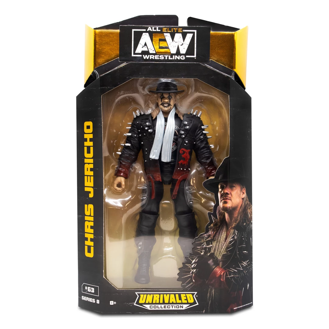 Jazwares New Arrivals AEW Unrivaled Series 8 - Chris Jericho (Painmaker) 1 Jazwares New Arrivals AEW Unrivaled Series 8 - Chris Jericho (Painmaker)