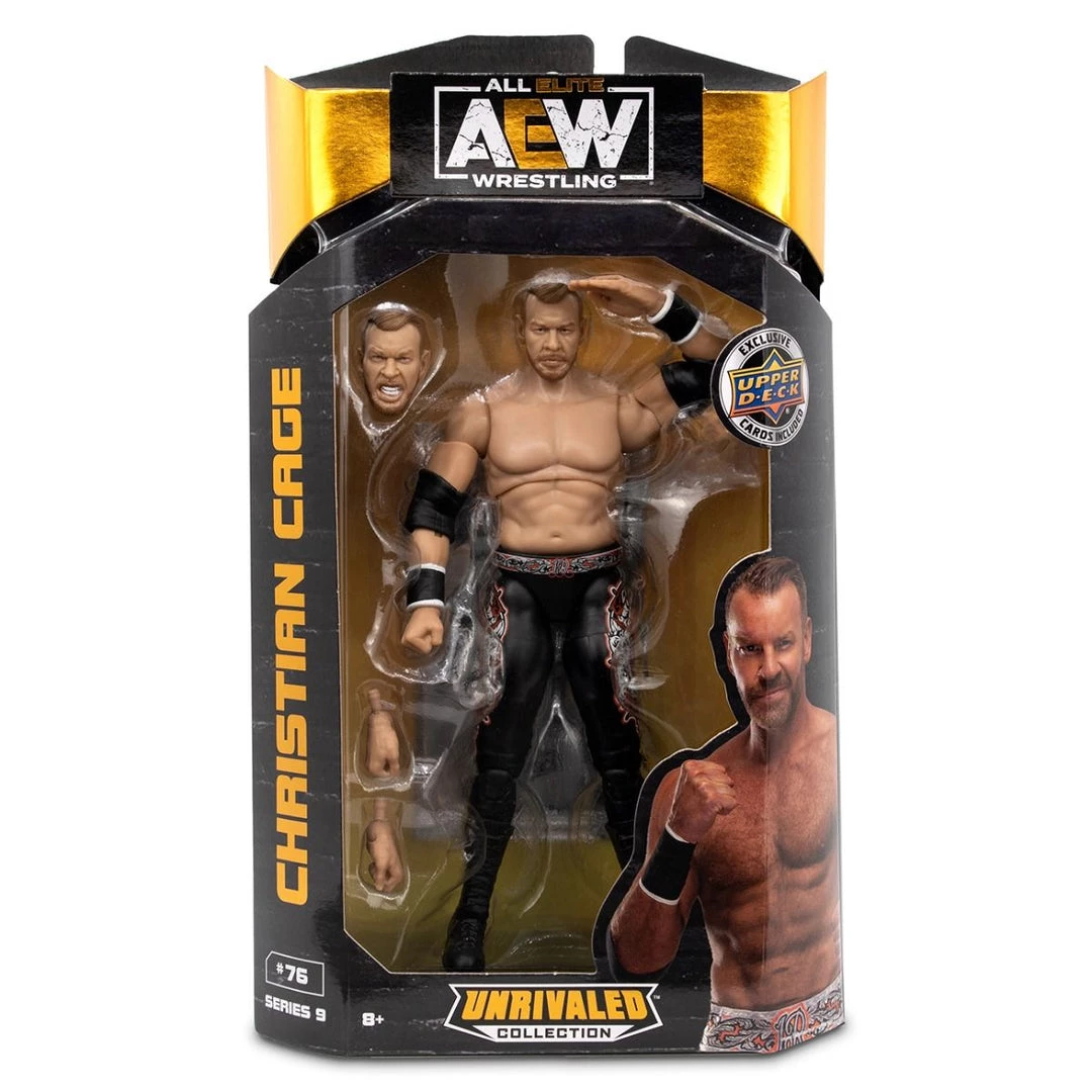 Jazwares AEW Unrivaled Series 9 - Christian Cage 1 Jazwares AEW Unrivaled Series 9 - Christian Cage