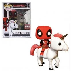 Funko Marvel Deadpool - Deadpool On Unicorn Exclusive Pop! Vinyl Vehicle