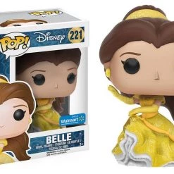 Funko Disney - Glitter Princess Belle Exclusive Pop! Vinyl Figure